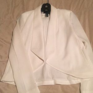 Forever 21 white blazer